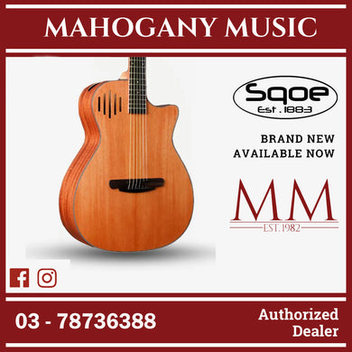 SQOE SQ-J 40 inch Grand Auditorium Acoustic Guitar ( SQJ / SQ J )