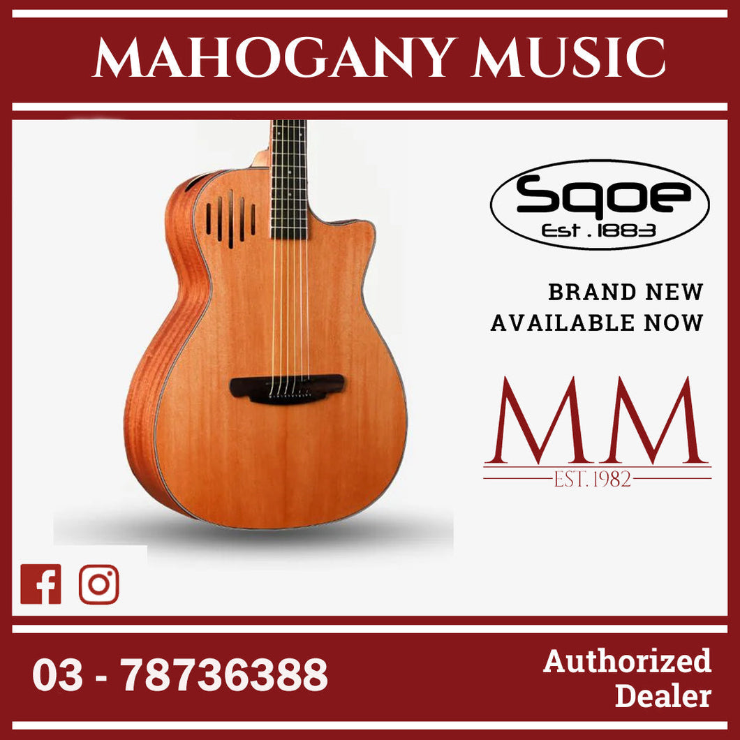 SQOE SQ-J 40 inch Grand Auditorium Acoustic Guitar ( SQJ / SQ J )
