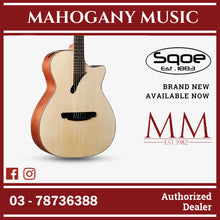 SQOE SQ-K 40 inch Grand Auditorium Acoustic Guitar ( SQK / SQ K )