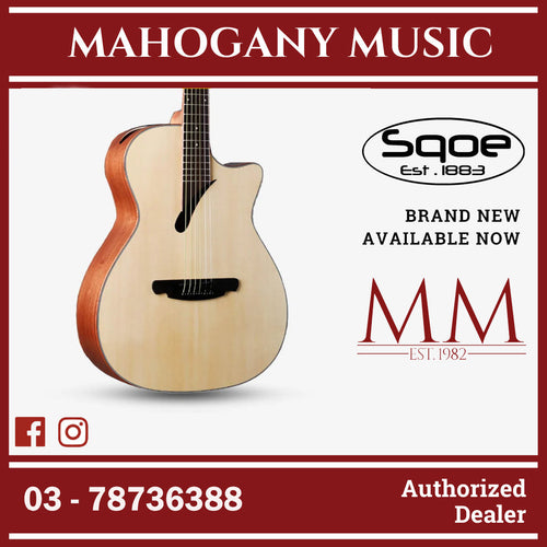 SQOE SQ-K 40 inch Grand Auditorium Acoustic Guitar ( SQK / SQ K )