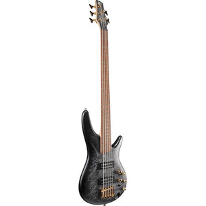 Ibanez SR305EDX-BZM SR Standard Series 5 String Electric Bass, Black Ice Frozen Matte
