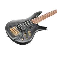 Ibanez SR305EDX-BZM SR Standard Series 5 String Electric Bass, Black Ice Frozen Matte