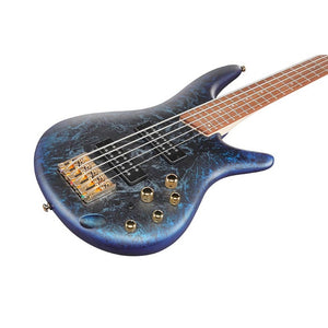 Ibanez SR305EDX-CZM SR Standard Series 5 String Electric Bass, Cosmic Blue Frozen Matte