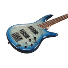 Ibanez SR400EQM-SCB SR Series Electric Bass, Stained Cosmic Blue Starburst