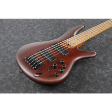 Ibanez SR505E-BM SR Standard Series 5-String Electric Bass, Brown Mahogany