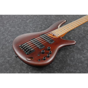 Ibanez SR505E-BM SR Standard Series 5-String Electric Bass, Brown Mahogany