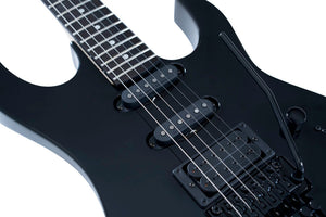B.C. Rich ST3 Retro II with Floyd Rose Electric Guitar - Black
