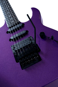 B.C. Rich ST3 Retro II with Floyd Rose Electric Guitar - Candy Purple