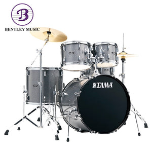Tama ST52H6C-CSS Stagestar Series 5-Piece Drum Set, Cosmic Silver Sparkle