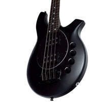 Sterling ST-BONGO-SBK-R2 Electric Bass Guitar, Stealth Black