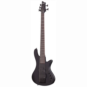 Schecter Stiletto Stealth-5 Bass Guitar - Satin Black [MII]