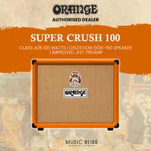Orange Super Crush 100 - 100-watt Solid-state 1 x 12" Combo - Orange