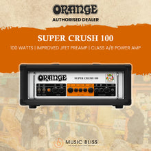 Orange Super Crush 100 - 100-watt Solid-state Head - Black
