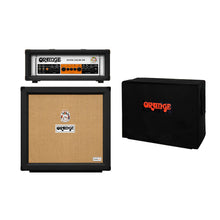 Orange Super Crush 100 100-watt Solid-state Head with Crush Pro 240-watt 4x12" Closed-back Speaker Cabinet - Black