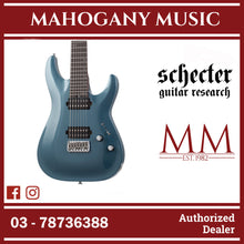 Schecter Aaron Marshall AM-7 7-string Electric Guitar - Cobalt Slate