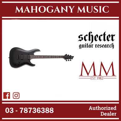 Schecter C-1 SLS Evil Twin Electric Guitar - Satin Black [MIK]