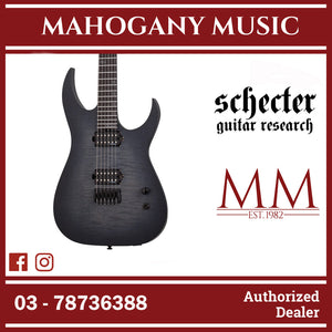 Schecter Keith Merrow KM-6 MK-III Legacy Electric Guitar - Transparent Black Burst