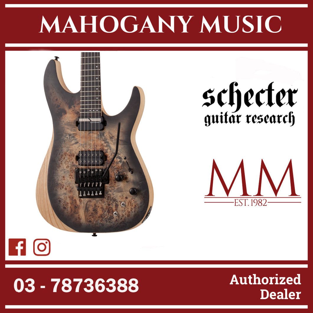 Schecter Reaper-6 FR-S - Satin Charcoal Burst [MII]
