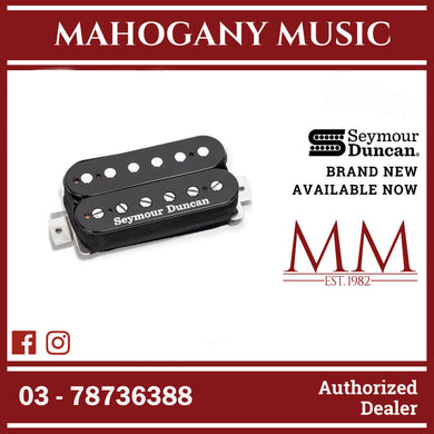 Seymour Duncan 11102-21-B SH-6B Duncan Distortion, High Output Passive Humbucker, 6-string, Bridge, Black