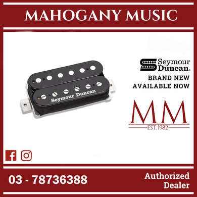 Seymour Duncan 11102-84-B SH-14B Custom 5, Alnico 5 Medium Output Humbucker Pickup, 6 Strings, Bridge, Black