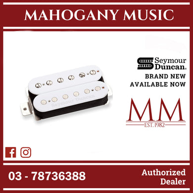 Seymour Duncan 11102-01-W SH-2N Jazz Model, Classic Output Humbucker Pickups, 6-string, Neck, White