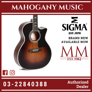 Sigma SGMC41E SB LIMITED Solid Mahogany Acoustic Guitar