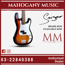 Smiger G-B1-4 3TS 4 String Sunburst Bass Guitar