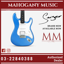 Smiger L-G1m-H Strat HSS Metallic Blue Electric Guitar