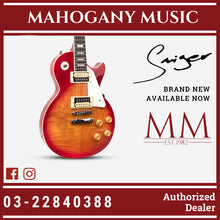 Smiger L-G9-P1 Les Paul Cherry Sunburst QM Electric Guitar