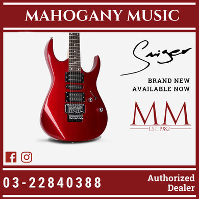 Smiger S-G5 Floyd Rose Metallic Red Electric Guitar
