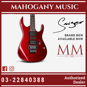 Smiger S-G5 Floyd Rose Metallic Red Electric Guitar