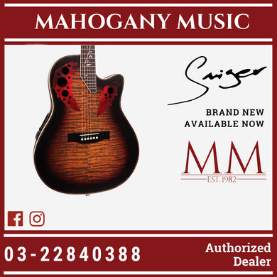 Smiger SM-4160 41″ 3Tone Sunburst Acoustic Electric Guitar