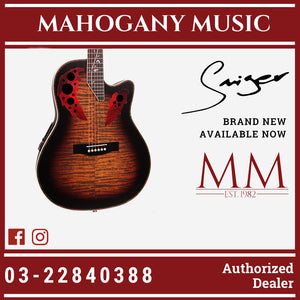 Smiger SM-4160 41″ 3Tone Sunburst Acoustic Electric Guitar