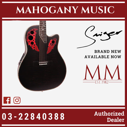 Smiger SM-4160 41″ Black Acoustic Electric Guitar