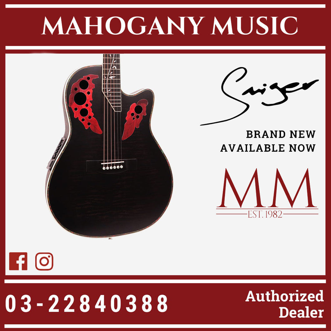Smiger SM-4160 41″ Black Acoustic Electric Guitar