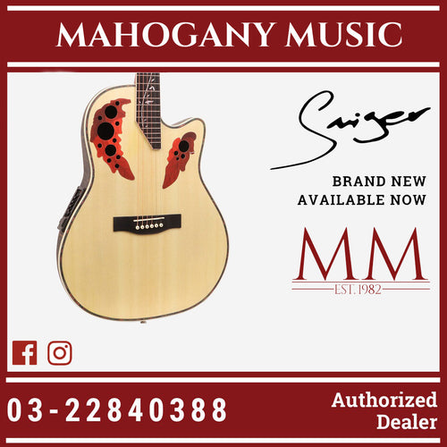 Smiger SM-4160 41″ Natural Acoustic Electric Guitar
