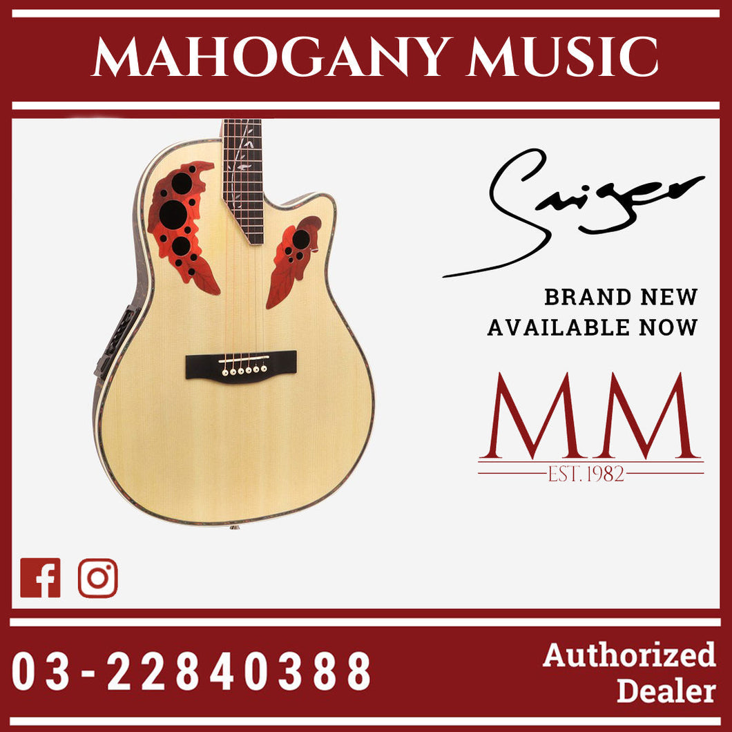 Smiger SM-4160 41″ Natural Acoustic Electric Guitar