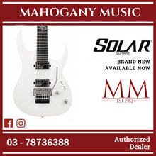 Solar A1.6FR Vinter Pearl White Matte Floyd Electric Guitar