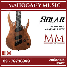 Solar A1.7AN-FF Fanned Fret Aged Natural Matte Electric Guitar