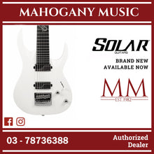 Solar A1.7Vinter 7 String Pearl White Electric Guitar