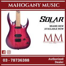 Solar AB1.6HTPB Trans Purple Burst Electric Guitar