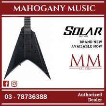 Solar V2.6C Carbon Black Matte Electric Guitar