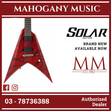 Solar V2.6Canibalismo+ Blood Red Electric Guitar