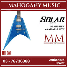 Solar VAR1.6TBS Borealis Blue Sky Metallic Gloss Electric Guitar