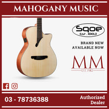 SQOE SQ-K-E 40 inch Grand Auditorium Acoustic Guitar with Sqoe KLT-18A pick up ( SQK / SQKE )