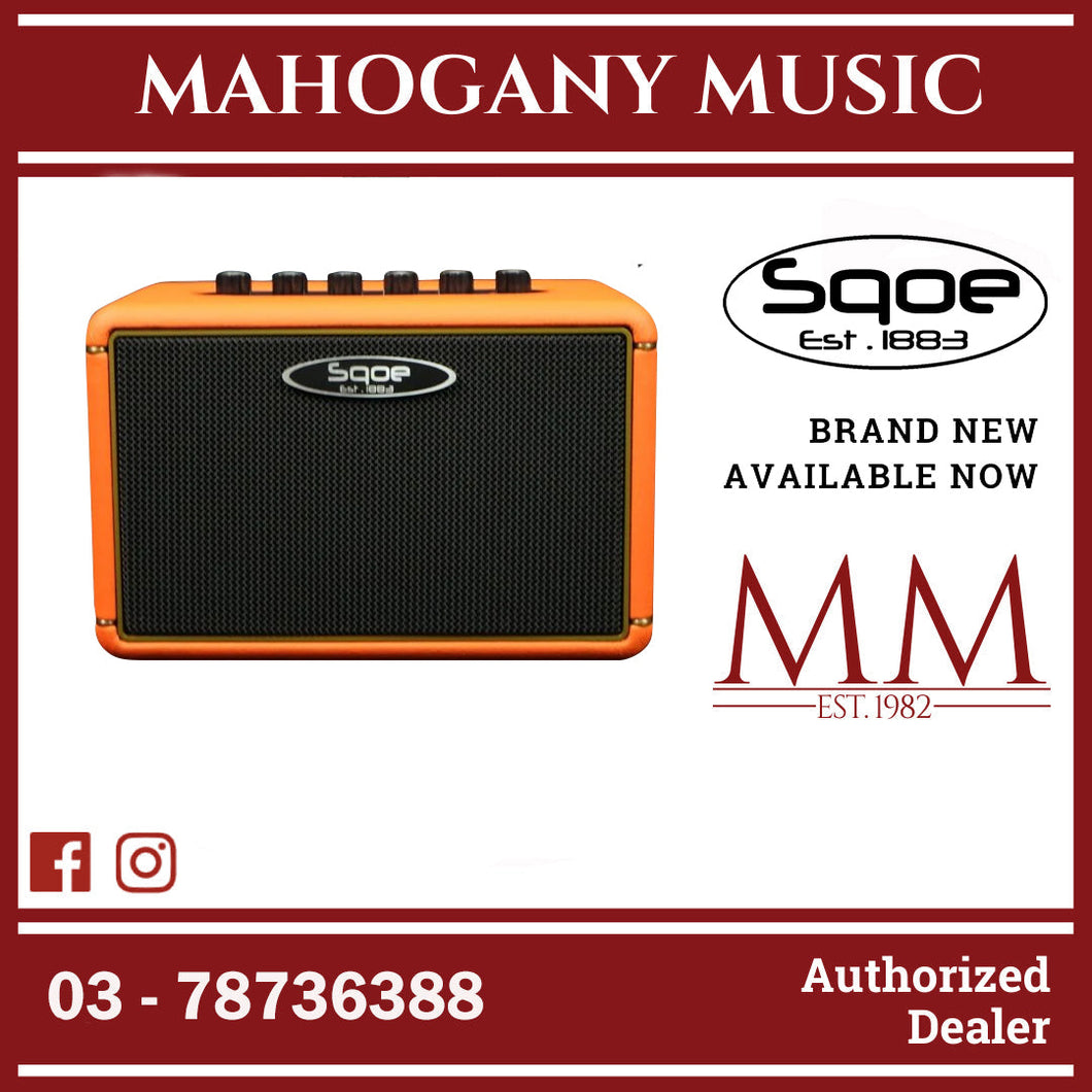 Sqoe S4 10watt Modelling Amplifier (with Apps Control) / SQOE-S4 / S-4 Orange