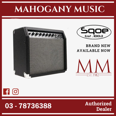 Sqoe SQ-40G Portable 15W Electric Guitar Amplifier ( SQ 40G / SQ40G )