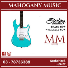 Sterling CT20HSS-ELB Intro Series Cutlass HSS Electric Guitar, Electric Blue