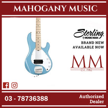 Sterling RAY5-CHB-M1 StingRay Ray5 Series 5-String Electric Bass, Chopper Blue