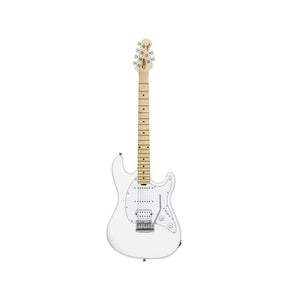 Sterling CT20HSS-CVW Intro Series Cutlass HSS Electric Guitar, Canvas White